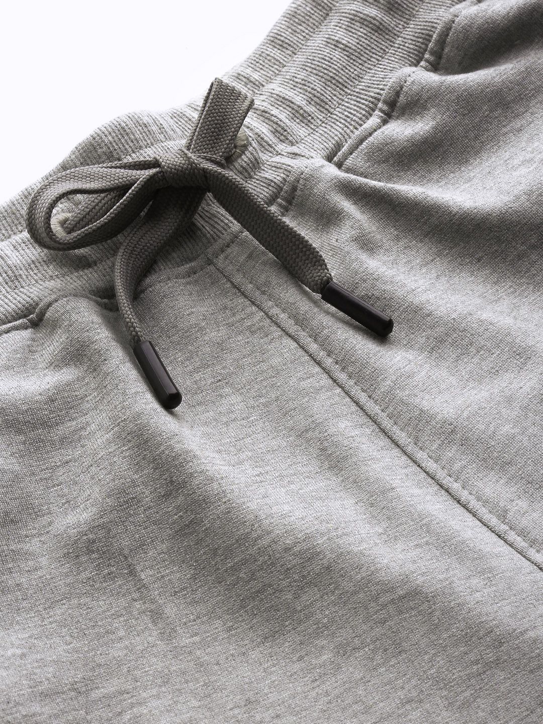  HRX By Hrithik Roshan Men Grey Solid Training Anti-Microbial Slim Fit Track Pants