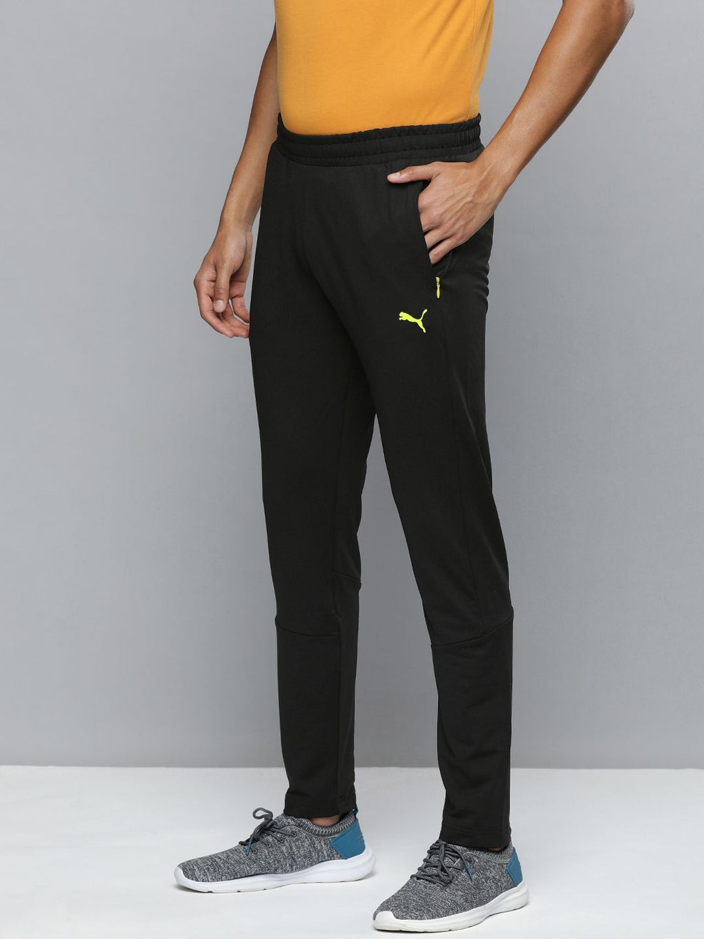  One8 X PUMA Men Virat Kohli Active Slim Fit Training Track Pants