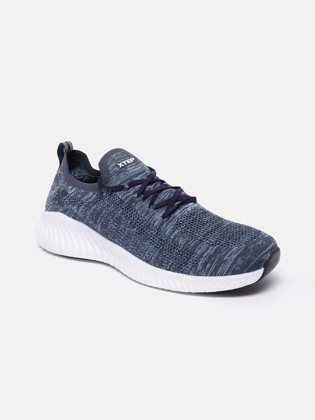  Xtep Men Cushioning PSI Mesh Lightweight Non-Marking Walking Shoes