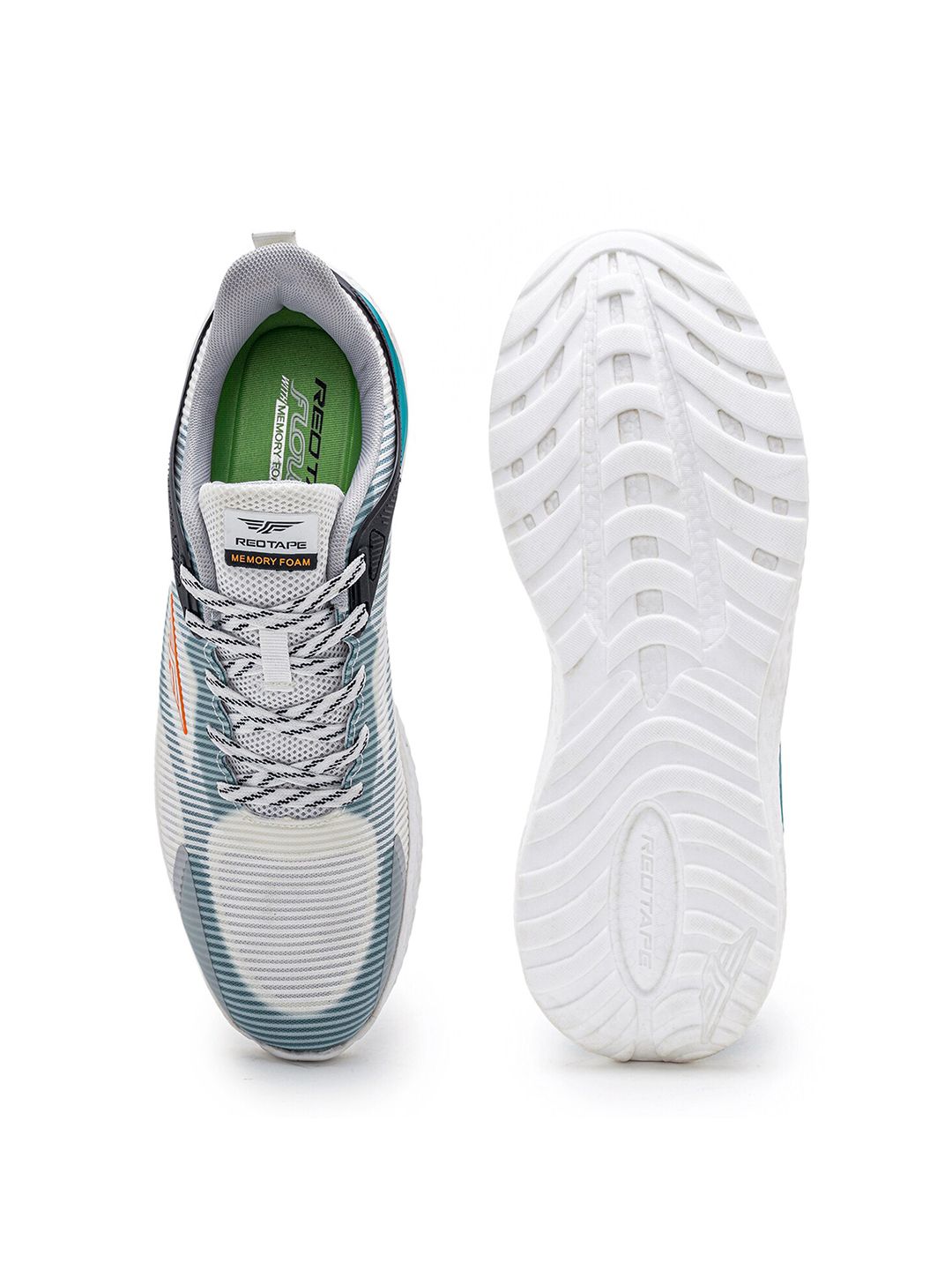  Red Tape Men Memory Foam Textile Non-Marking Walking Shoes