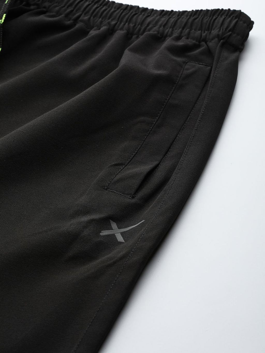  HRX By Hrithik Roshan Training Men Jet Black Rapid-Dry Track Pants