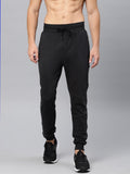  HRX By Hrithik Roshan Men Black Slim Fit Athleisure Solid Joggers