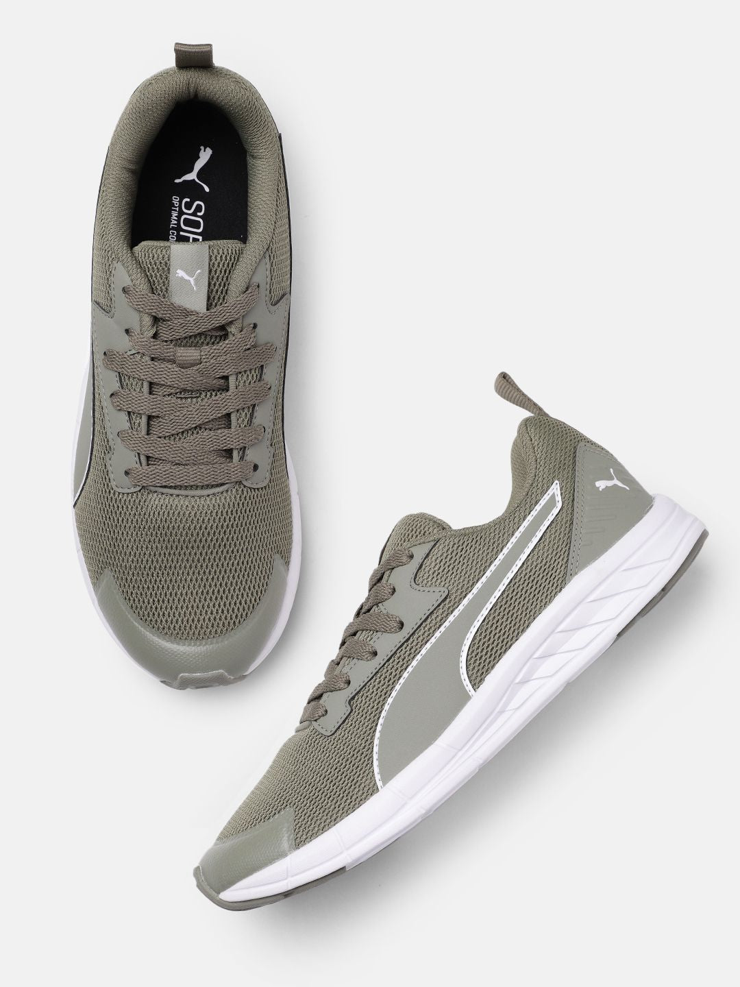  Puma Men Lyrid Textile Running Shoes