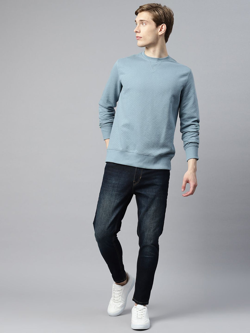  Marks & Spencer Quilted-Design Sweatshirt