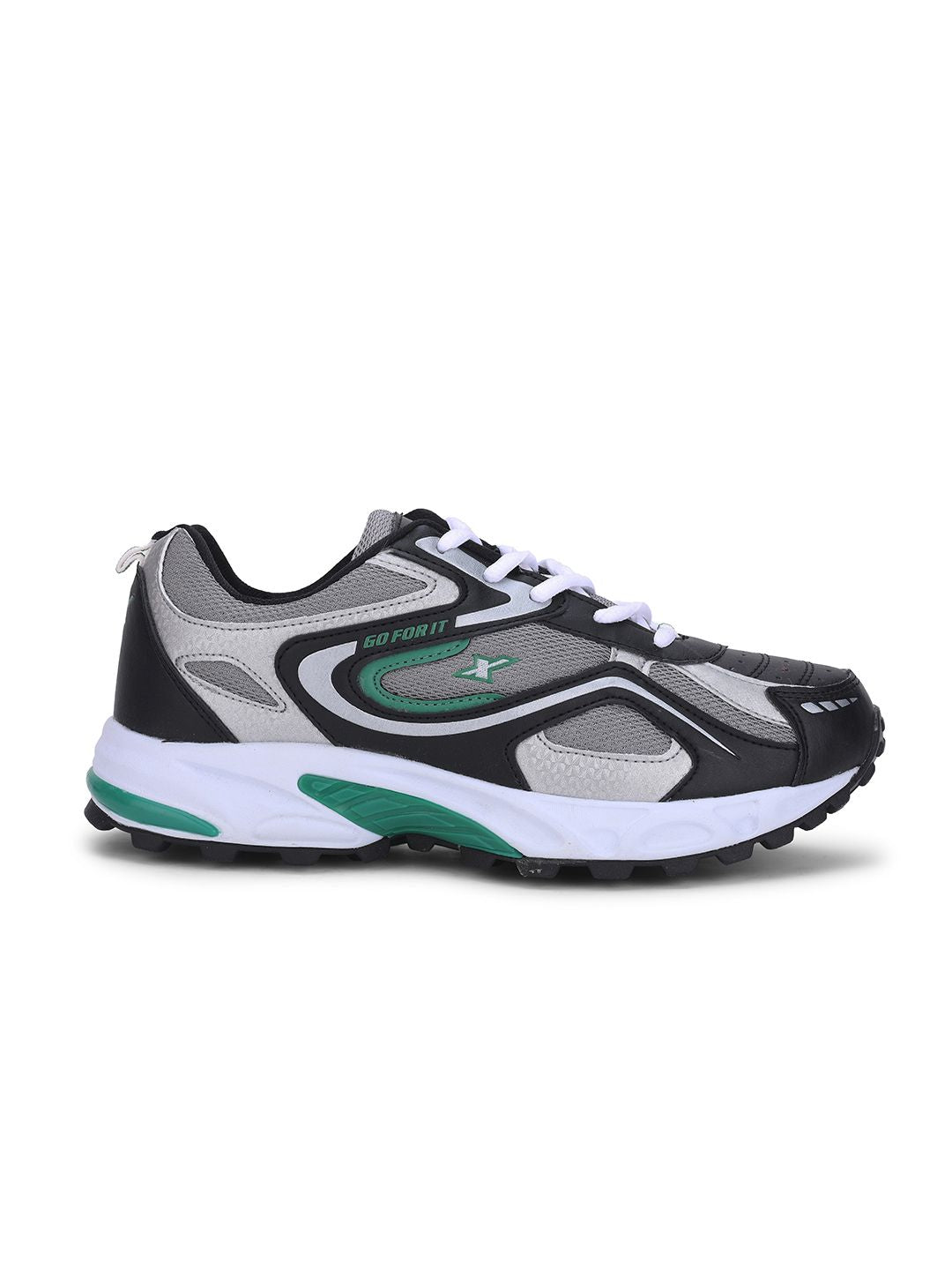  Sparx Men SM-171 Black & Green Sports Shoes