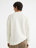  H&M Men Regular Fit Ribbed Sweatshirt