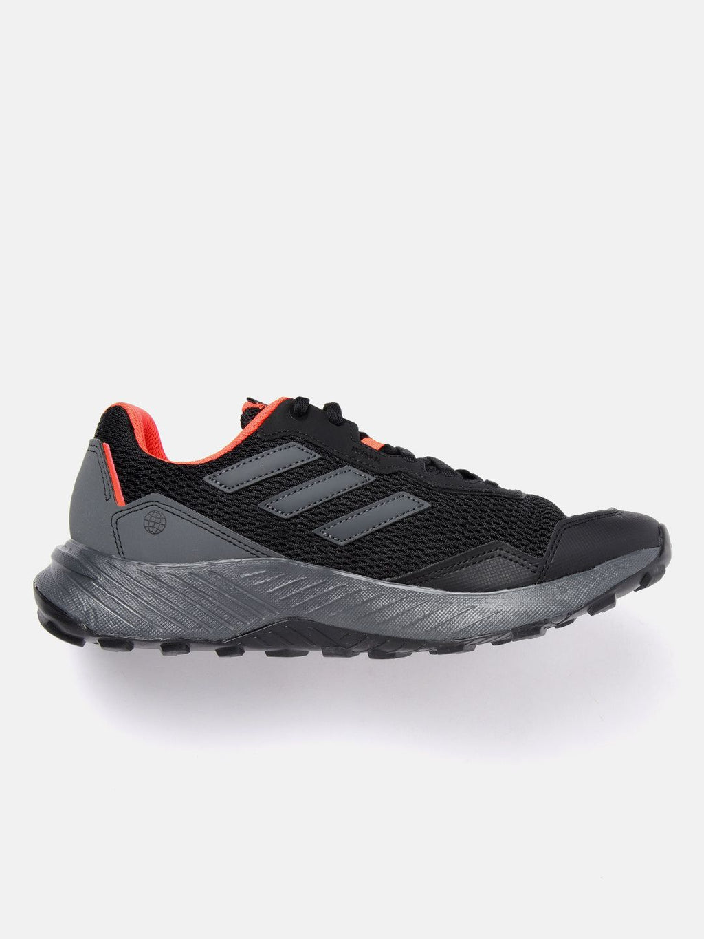  ADIDAS Men Black & Grey Woven Design Tracefinder Running Shoes