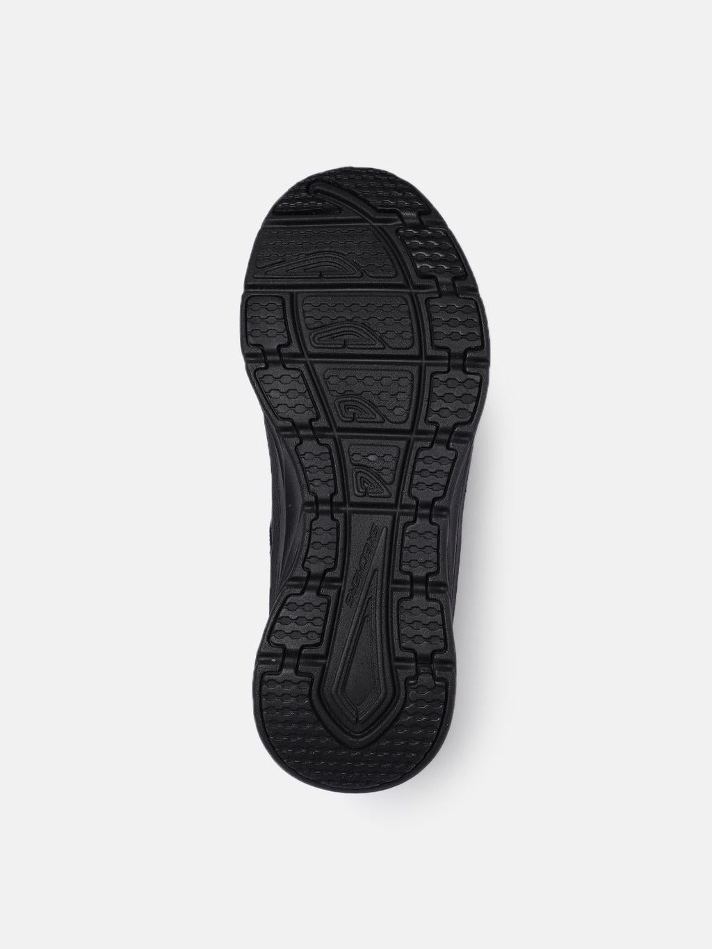  Skechers Men Black Mesh Walking Shoes