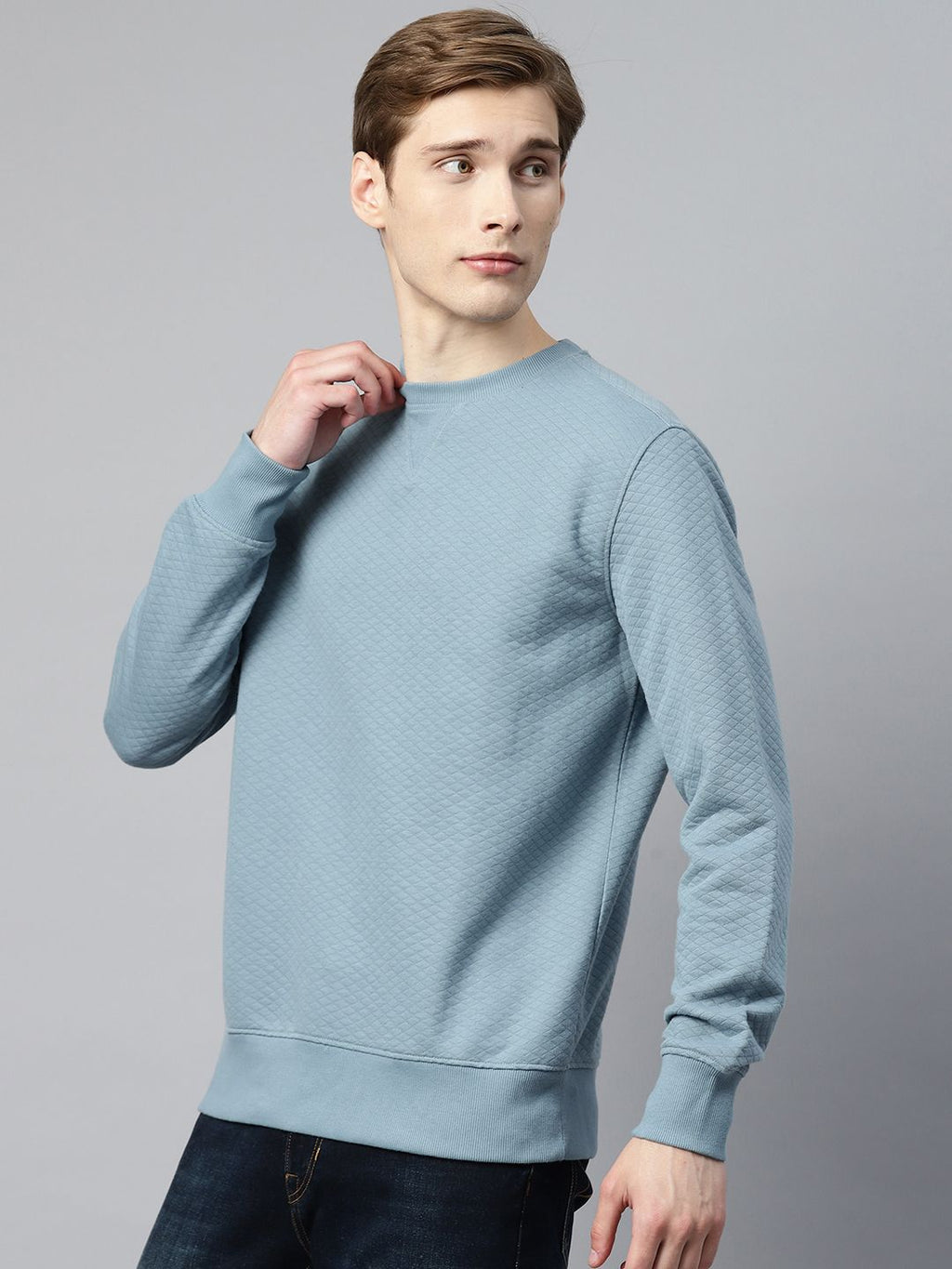  Marks & Spencer Quilted-Design Sweatshirt