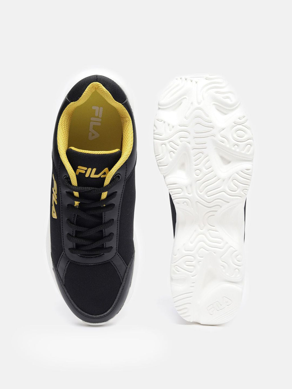  FILA Men RALA Mesh Lace-Up Running Shoes