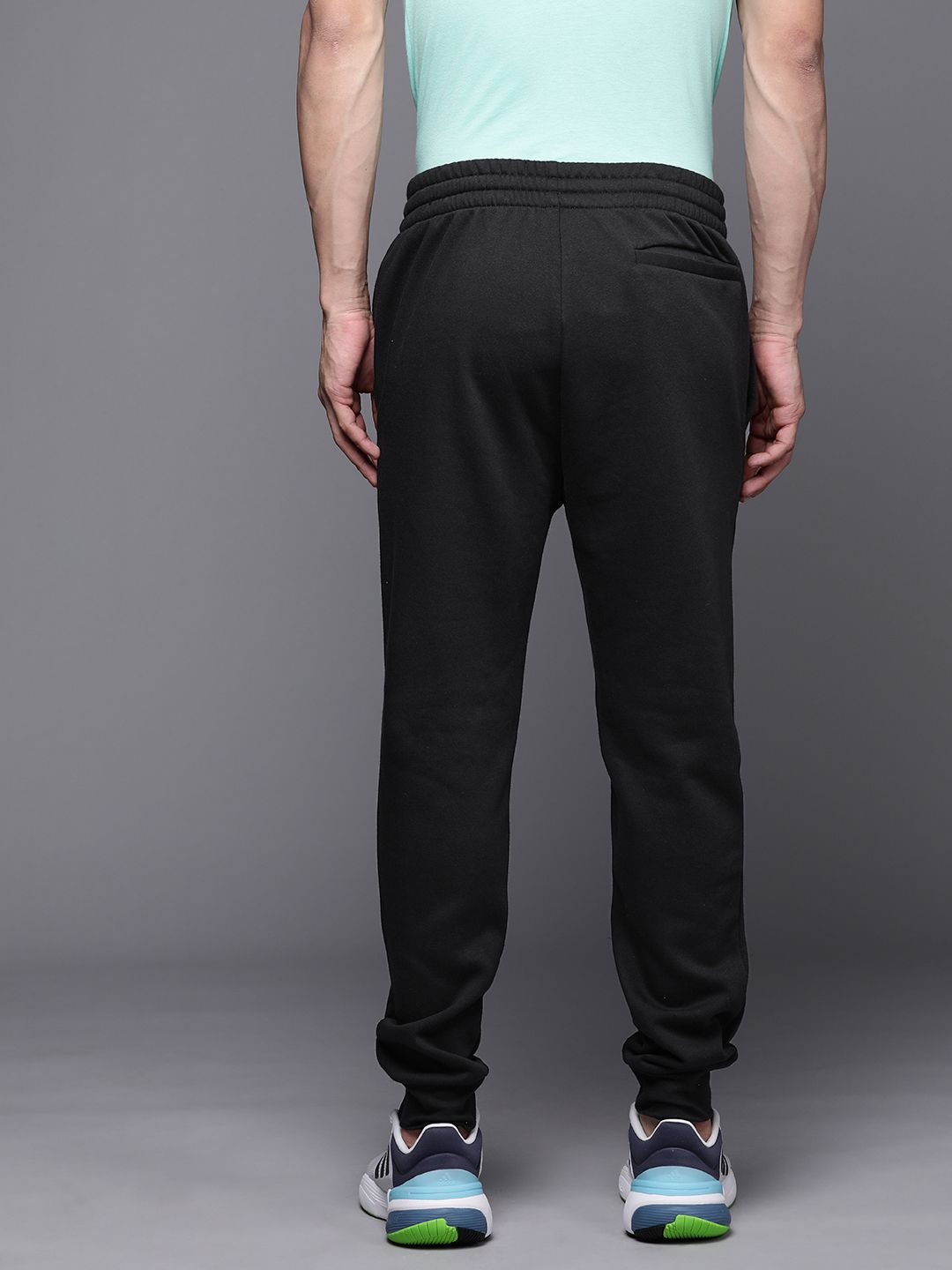  ADIDAS Men Essentials Fleece Solid Feel Cozy Tapered Joggers