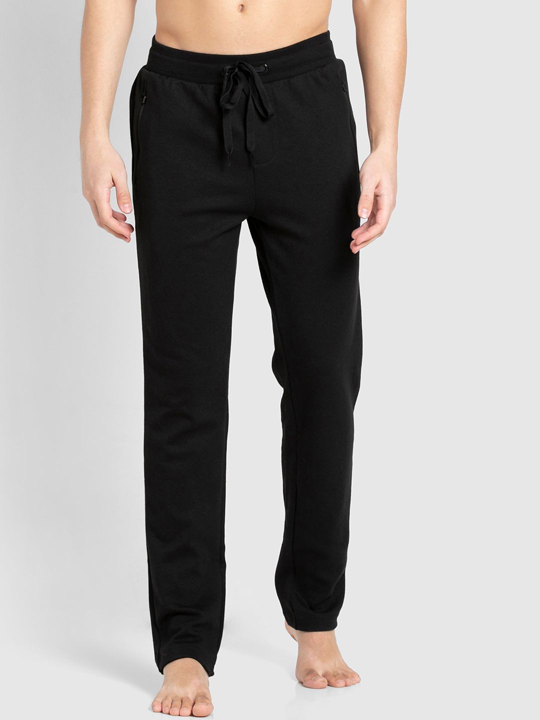  Jockey Men Black Solid Track Pants