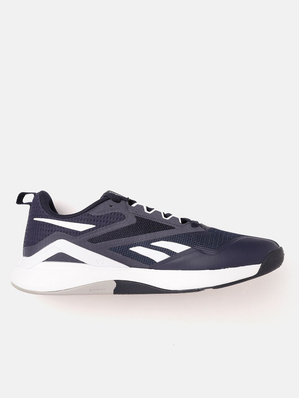  Reebok Men Navy Blue Nanoflex TR V2 Training Or Gym Shoes