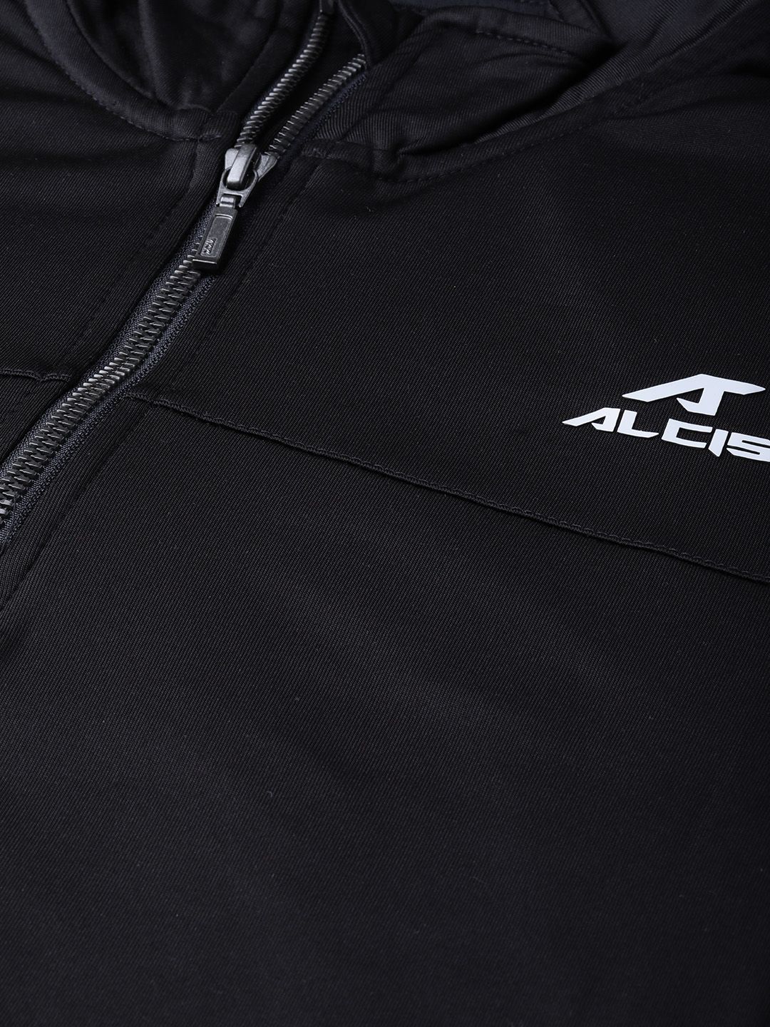  Alcis Men Black Solid Training Sweatshirt