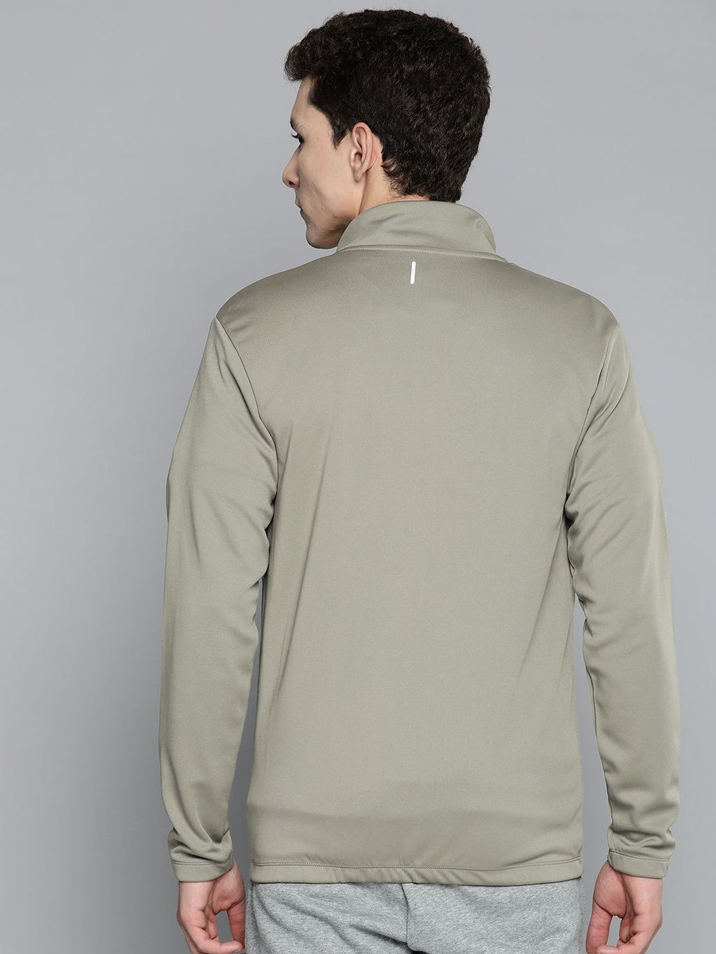  Alcis Men Green Solid Sweatshirt
