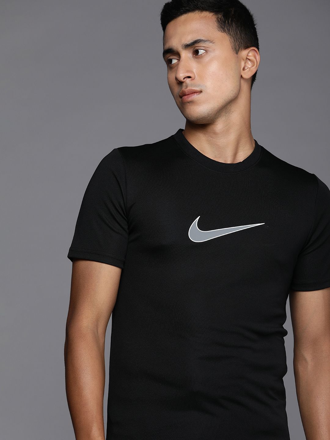  Nike Brand Logo Printed Dri-FIT ACD21 SS GX Slim Fit Football T-shirt