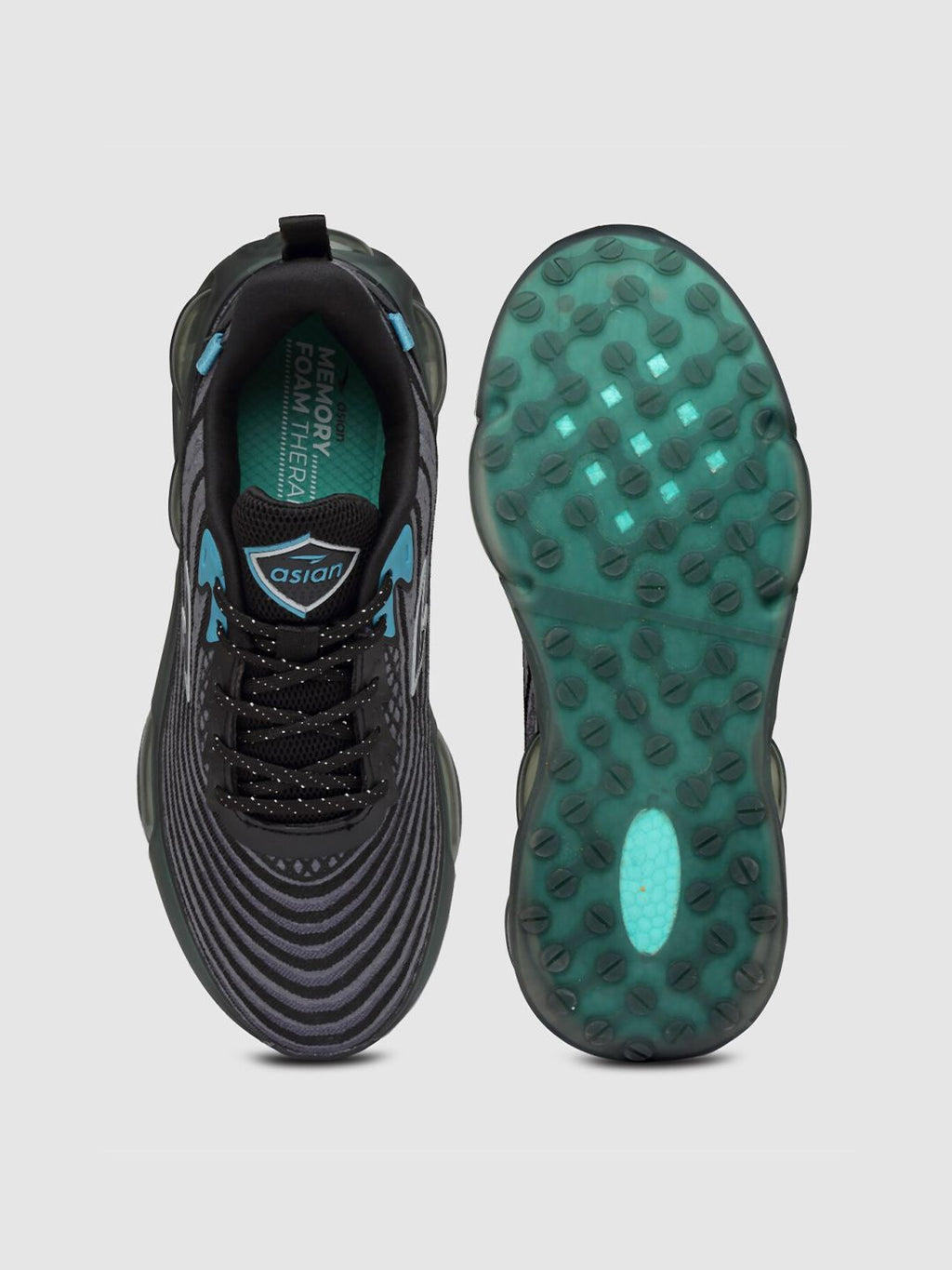  ASIAN Men Airweave-02 Memory Foam Mesh Non-Marking Running Shoes