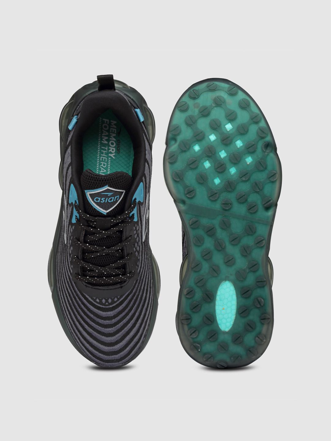  ASIAN Men Airweave-02 Memory Foam Mesh Non-Marking Running Shoes