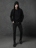  RARE RABBIT Hood Neck Cotton Sweatshirt