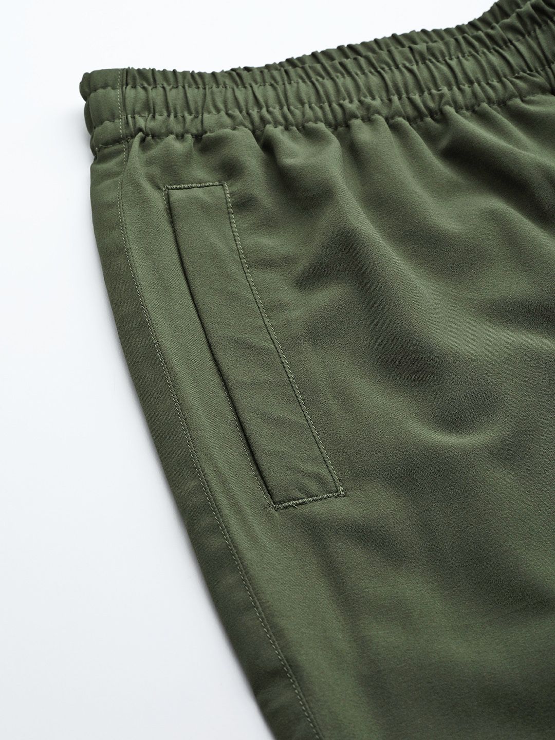 HRX By Hrithik Roshan Training Men Kombu Green Rapid-Dry Track Pants