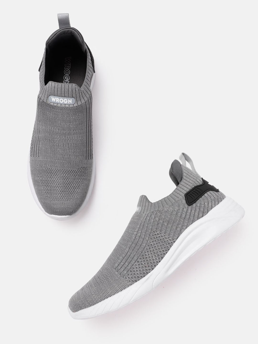  WROGN Men Woven Design Running Shoes