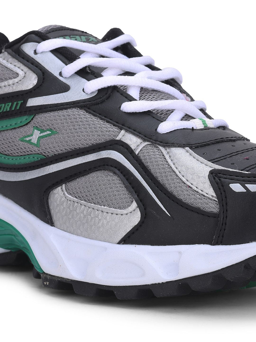  Sparx Men SM-171 Black & Green Sports Shoes