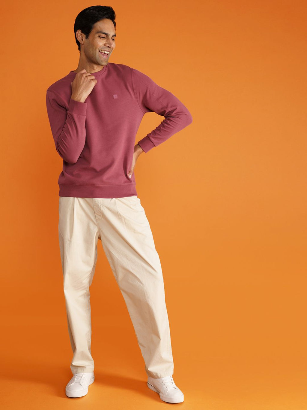  DAMENSCH Premium Cotton Regular Fit Sweatshirt