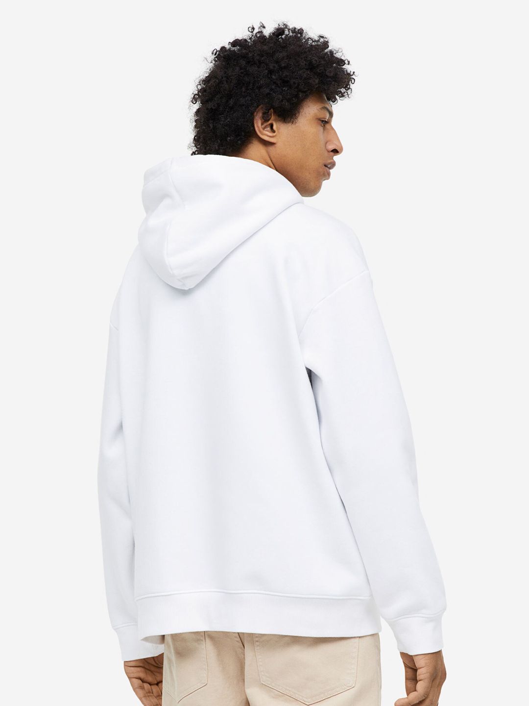  H&M Relaxed Fit Printed Hoodie