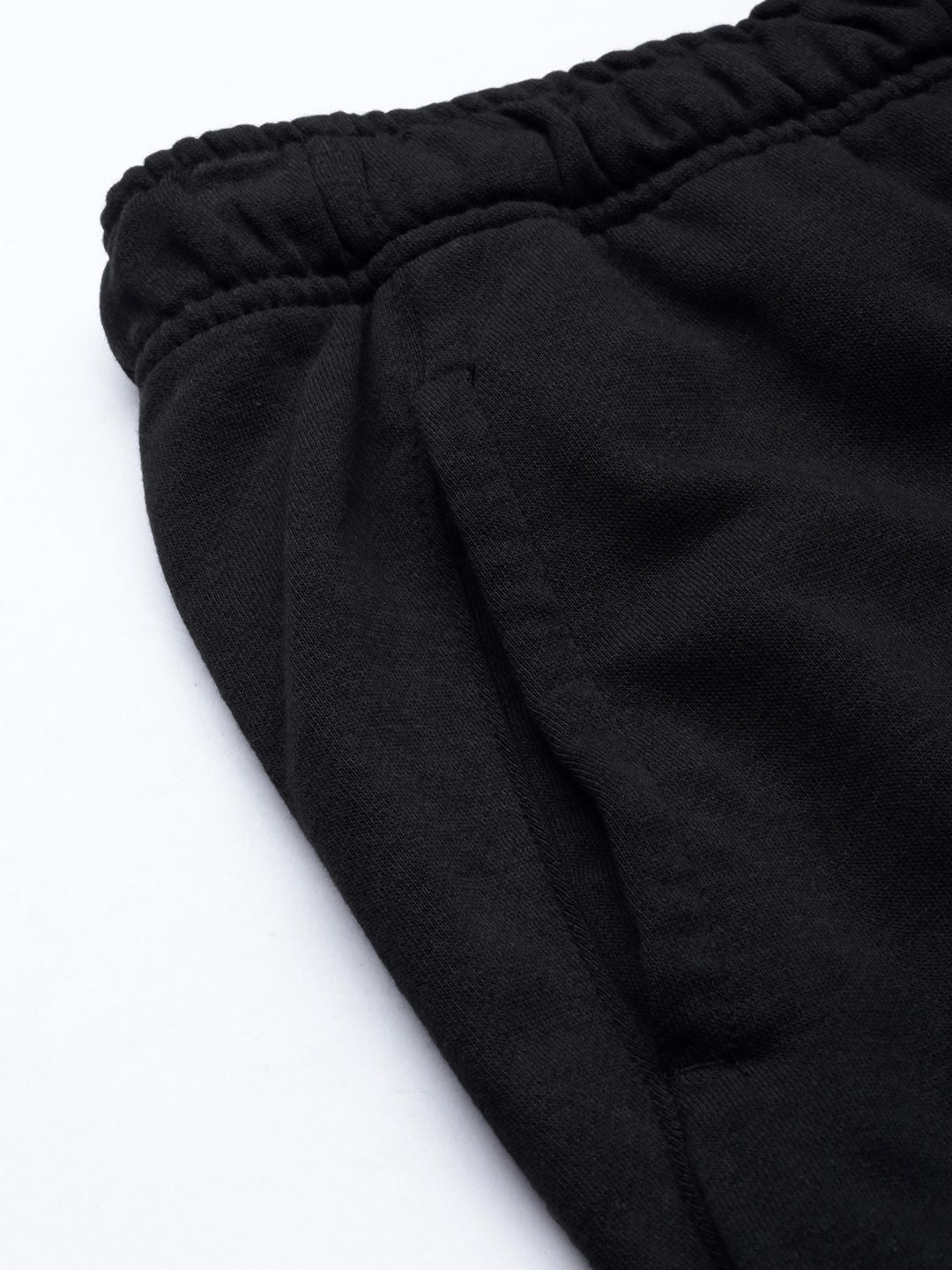  Nike Men Black Solid Yoga Dri-FIT Joggers