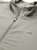  Alcis Men Green Solid Sweatshirt