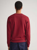  GANT Men Red Full Sleeve Regular Fit Sweatshirt
