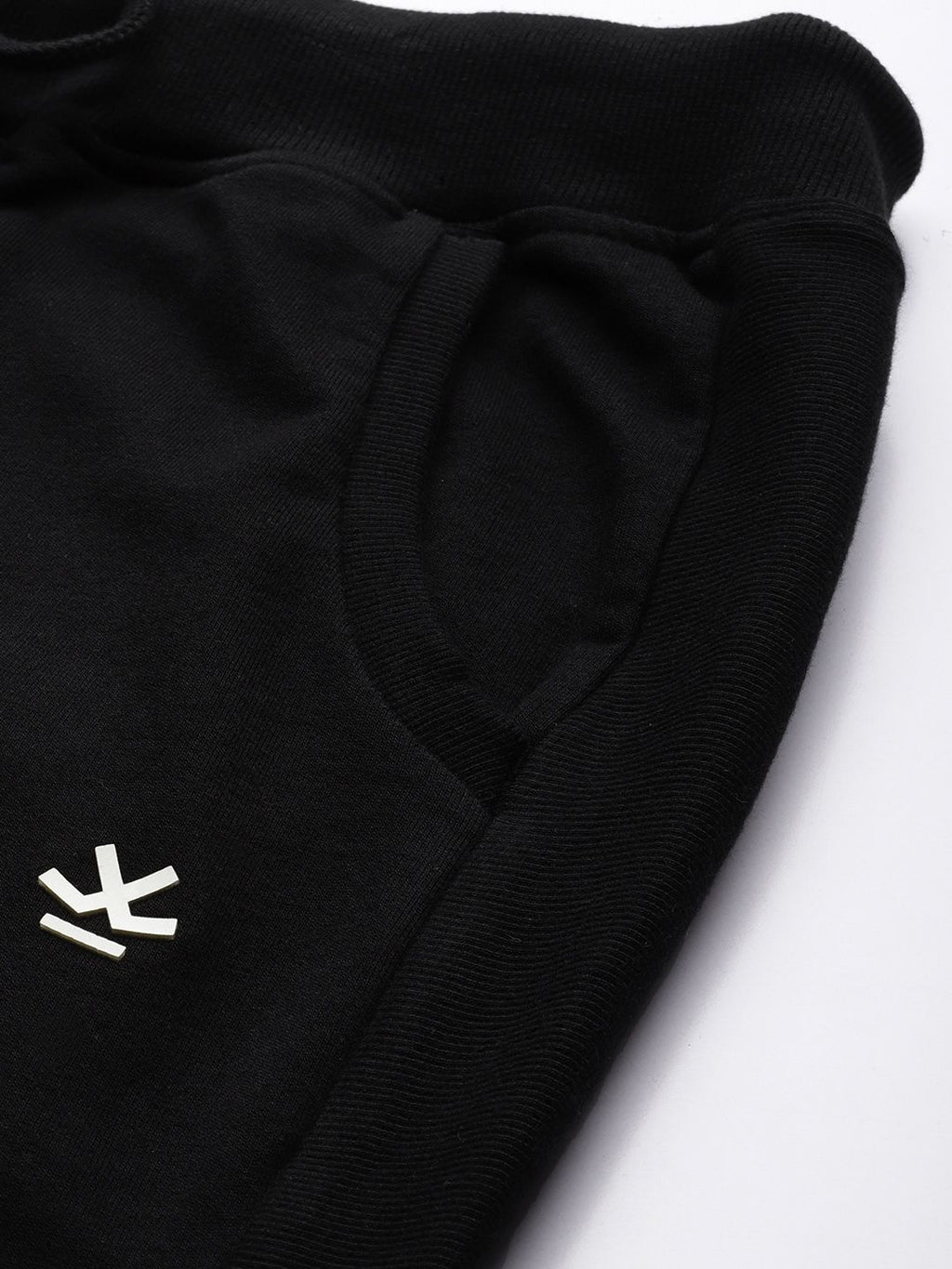  WROGN Men Black Solid Slim Fit Joggers