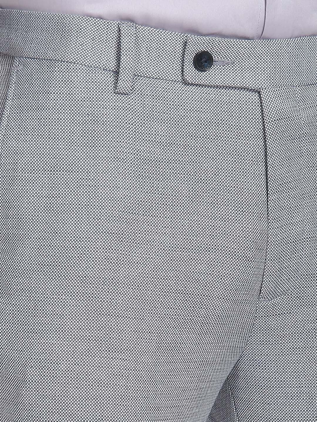  Arrow Men Mid-Rise Slim Fit Formal Trousers