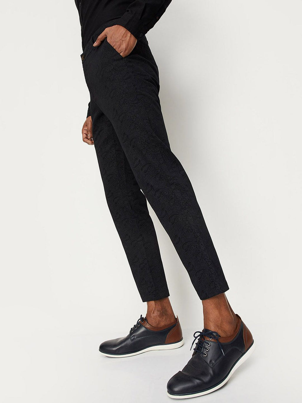  Max Men Mid-Rise Formal Trousers