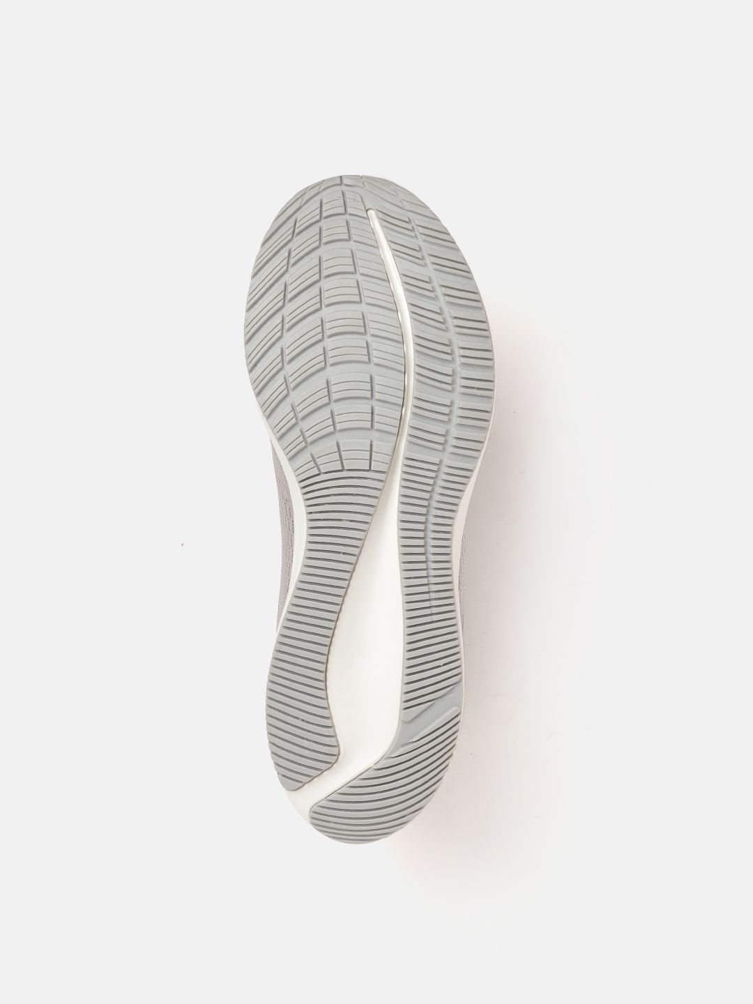  WROGN Men Grey Solid Woven Design Running Shoes