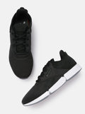  Reebok Men Black Woven Design DailyFit DMX Walking Shoes