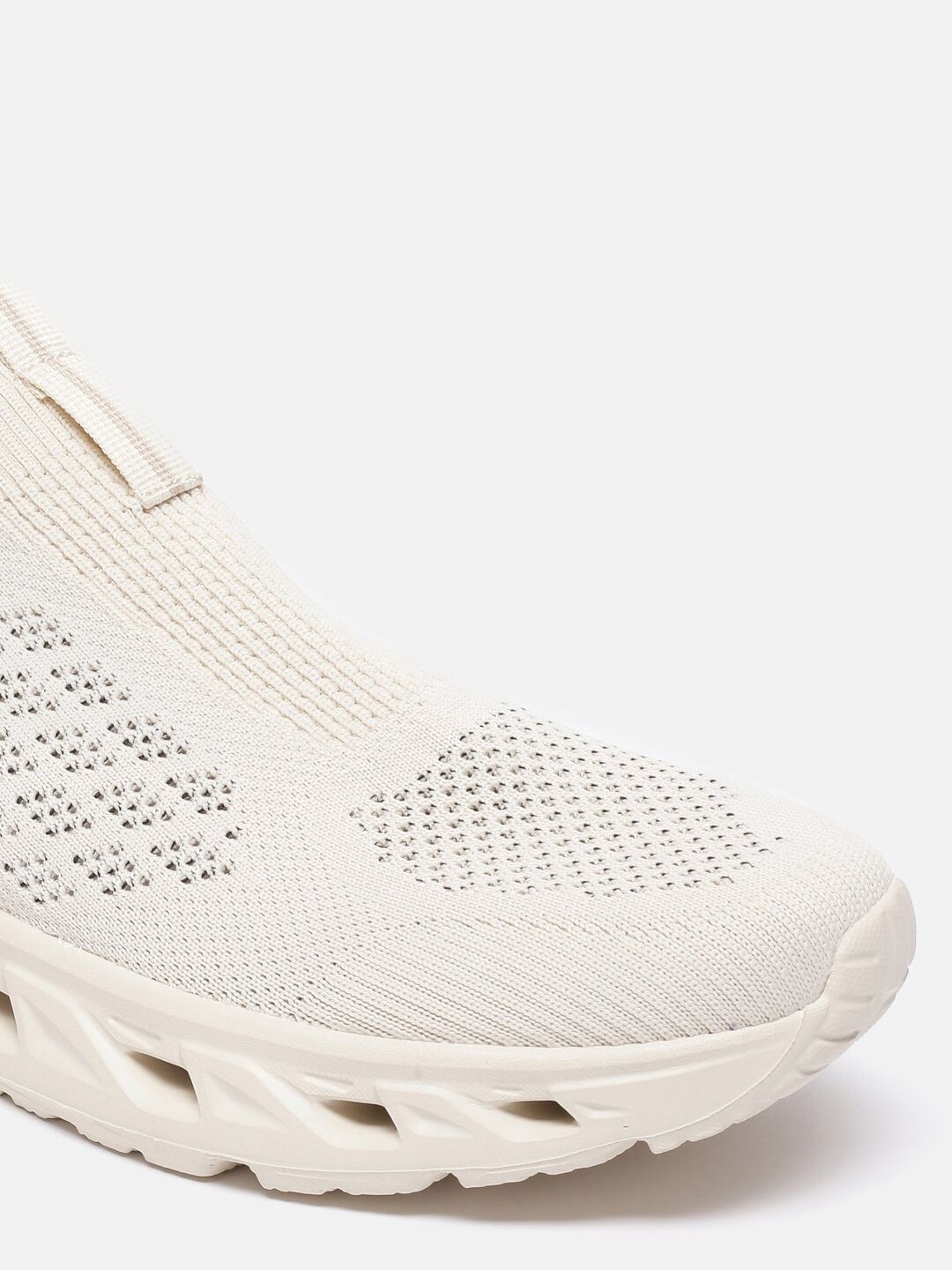  Xtep Men Memory Foam Textile Flyknit Non-Marking Walking Shoes