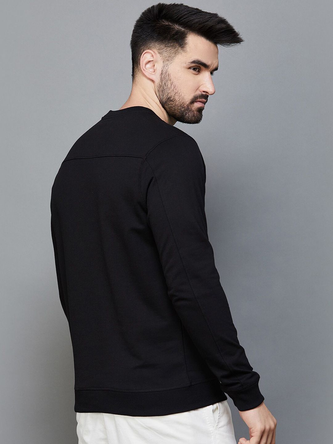  Forca Round Neck Long Sleeves Sweatshirt
