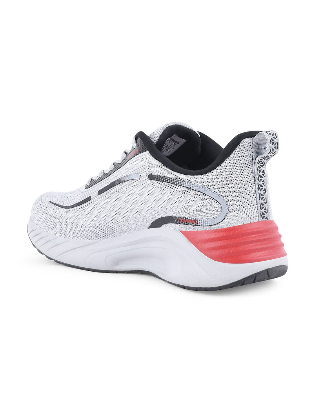  Campus Men Grey & Red 6G-221 Running Shoes