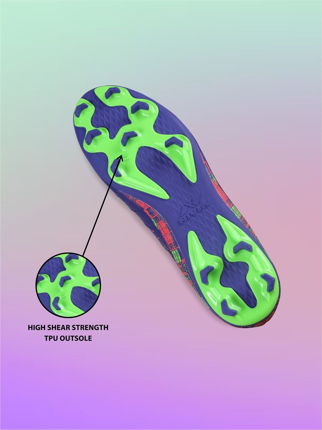  NIVIA Kids Football Non-Marking Shoes