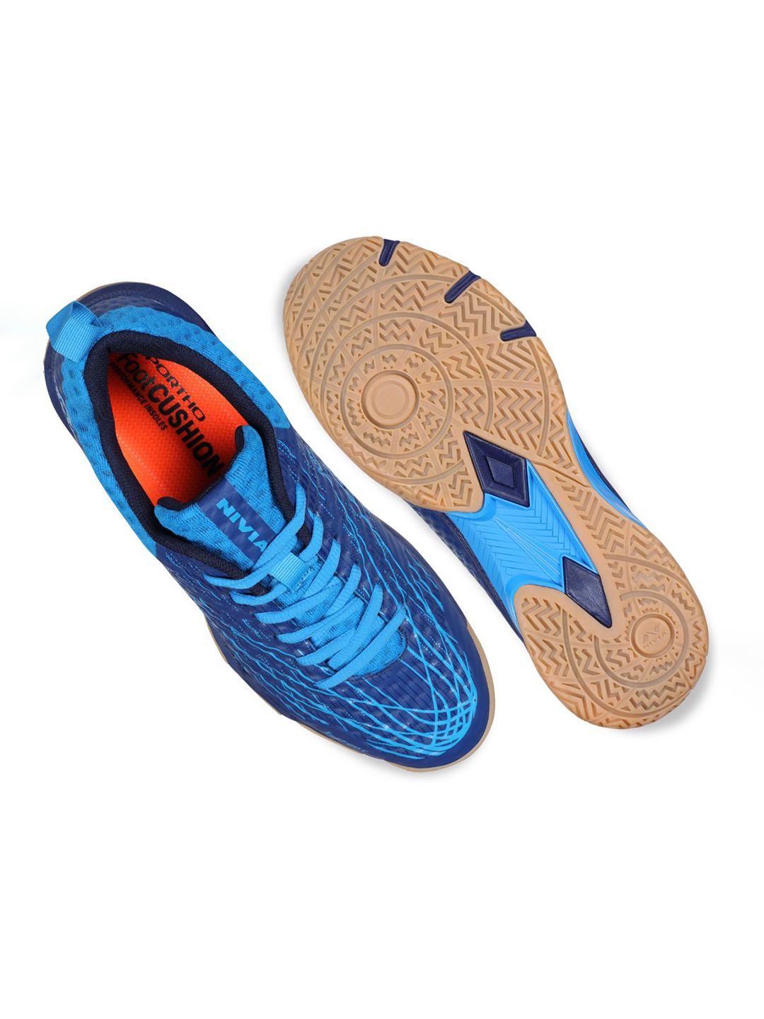  NIVIA Men Powerstrike 3.0 Non-Marking Badminton Shoes