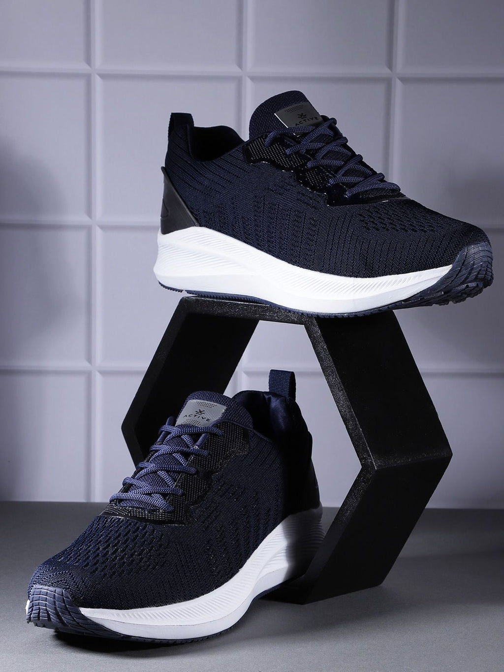  WROGN ACTIVE Men Woven Design Running Shoes