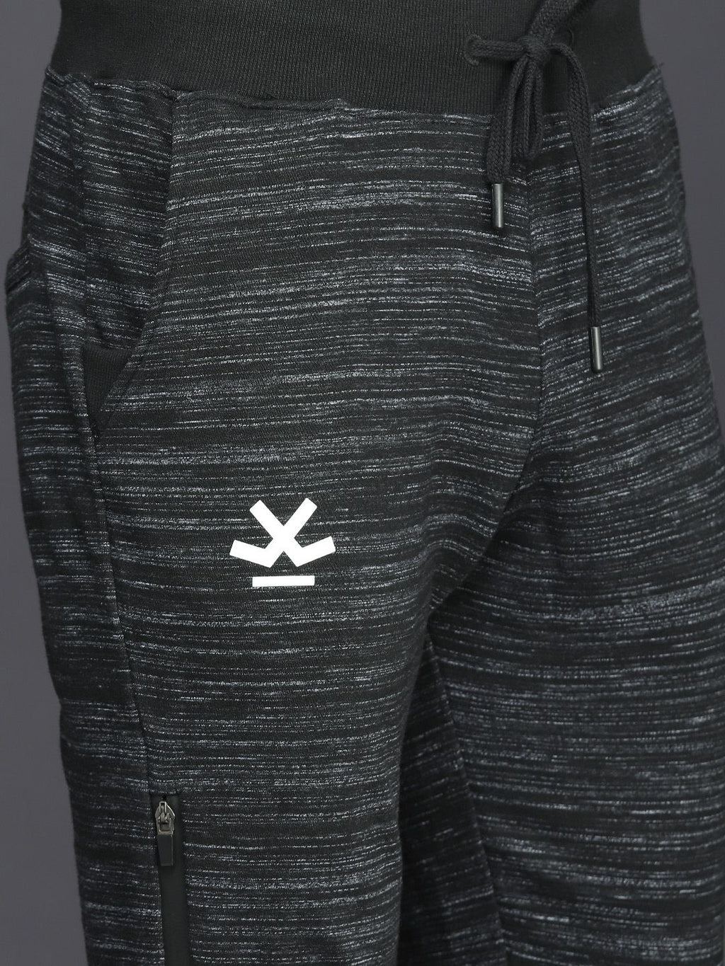  WROGN Men Black & Grey Joggers