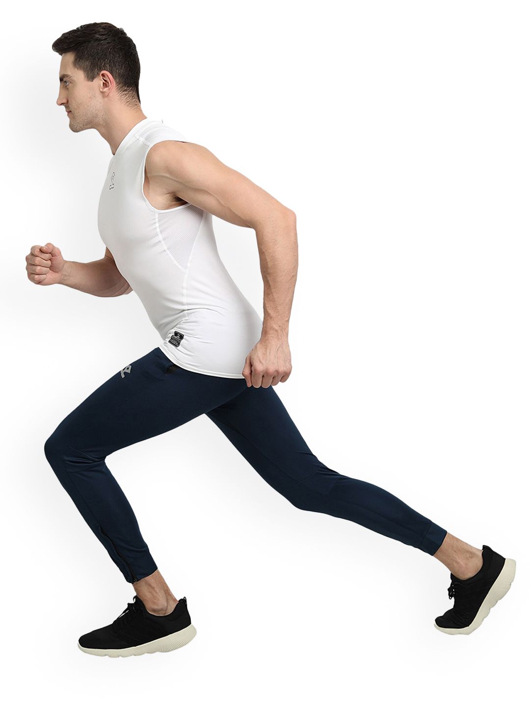  Shrey Men Mid-Rise Sports Track Pants