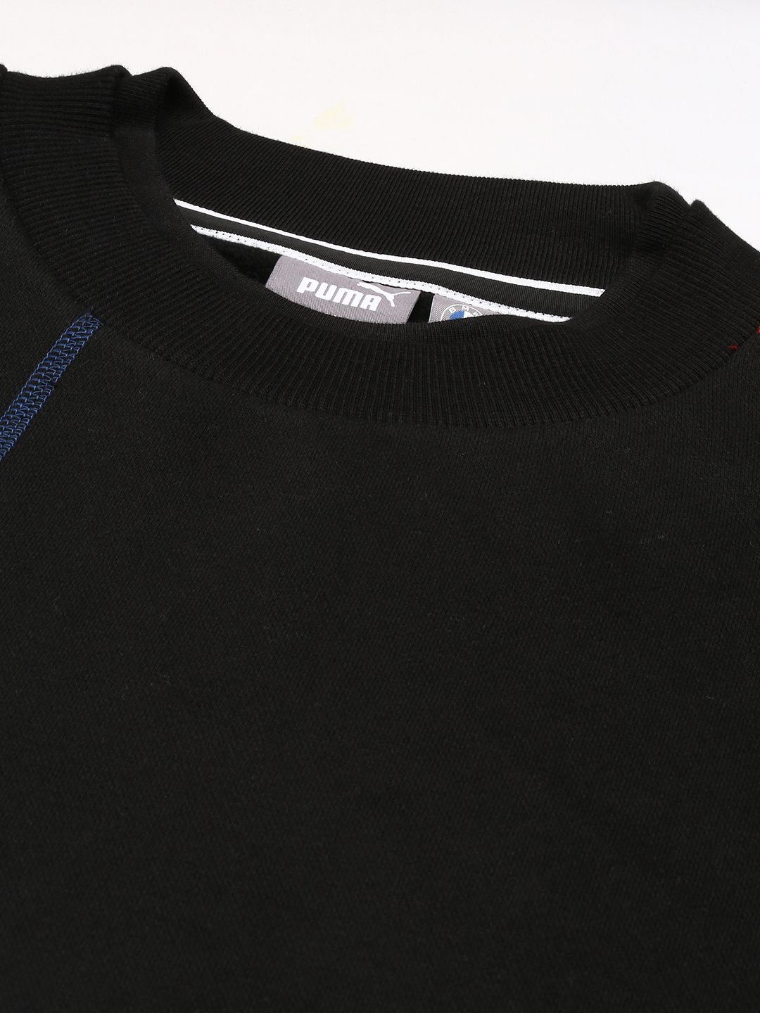  PUMA Motorsport Men Brand Logo Back Print BMW Motorsport Assembly Regular Fit Sweatshirt