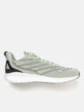  WROGN Men Green & Black Woven Design Running Shoes
