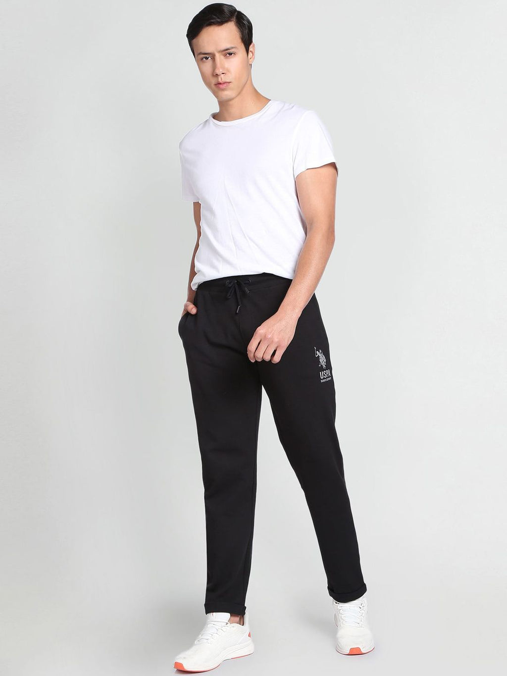  U.S. Polo Assn. Denim Co. Men Straight-Fit Track Pants
