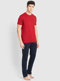  Jockey Men Blue Solid Track Pants