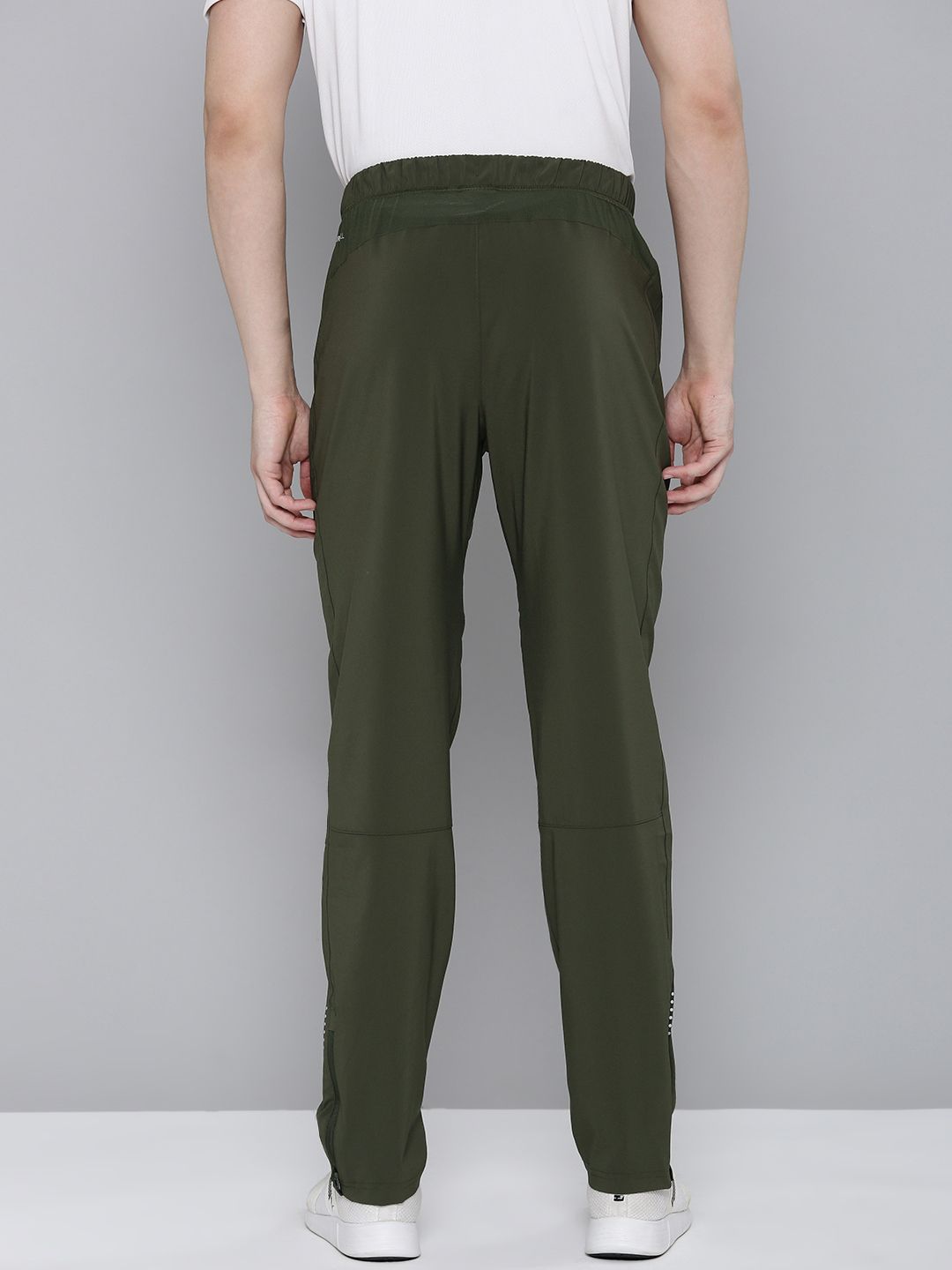  Puma Men Mid-Rise DryCELL Tapered Fit Woven Running Track Pants