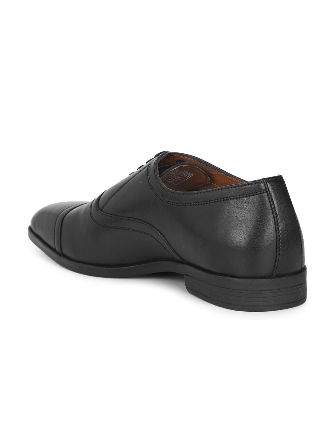  Louis Philippe Men Black Formal Derbys Shoes